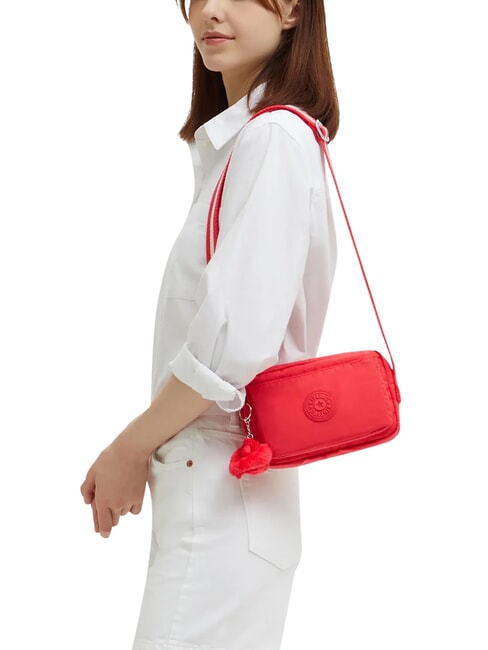 ABANU S Mini bolso de hombro escape rojo - Bolsos Mujer