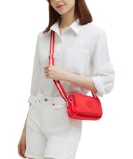 KIPLING ABANU S Mini bolso de hombro escape rojo - Bolsos Mujer - 3