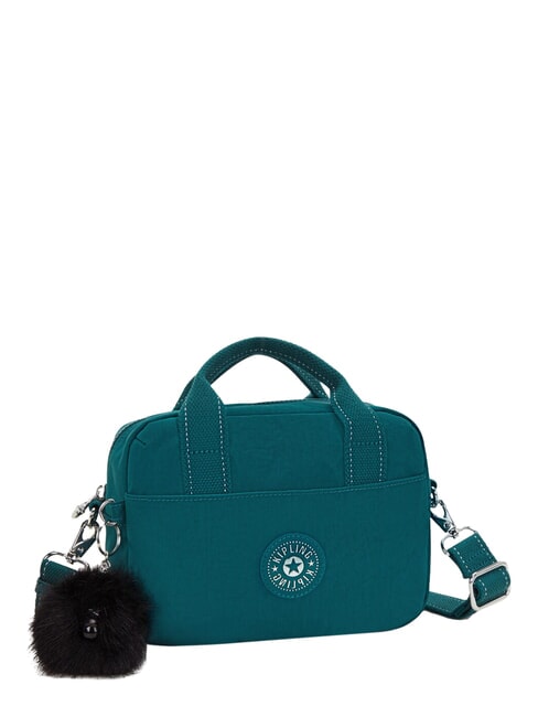 ANADI B Bolso de mano con correa para el hombro verde elegante - Bolsos Mujer