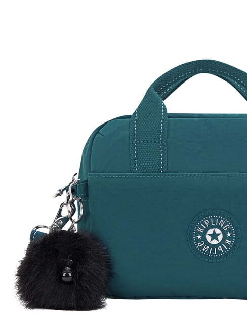 ANADI B Bolso de mano con correa para el hombro verde elegante - Bolsos Mujer