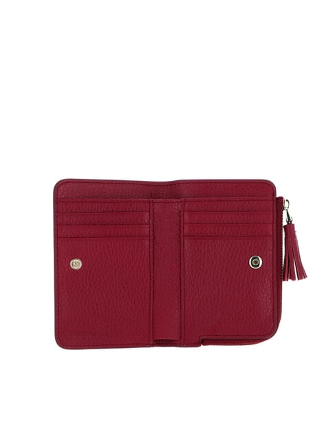 CAMPIONARIO - TASSEL  Cartera de cuero para mujer sangr&iacute;a - Carteras Mujer