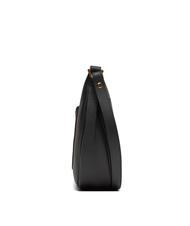 COCCINELLE CAMPIONARIO - SNUGGIE  Bolso bandolera, en piel. negro/cuero - Bolsos Mujer - 4
