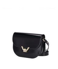 COCCINELLE CAMPIONARIO - DEW SHINY CALF  Mini bolso bandolera, en piel. negro - Bolsos Mujer - 2