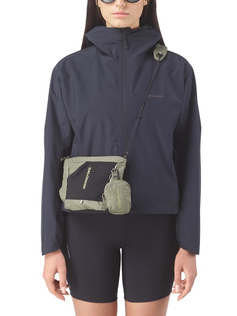 ACS 2 REVISED Bolso de corredor verde liquen intenso/negro - Bolsos Mujer