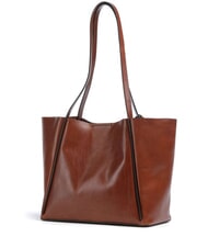 THE BRIDGE ICONS Bolso shopper de piel con cartera BROWN - Bolsos Mujer - 2