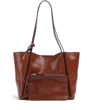 THE BRIDGE ICONS Bolso shopper de piel con cartera BROWN - Bolsos Mujer - 3