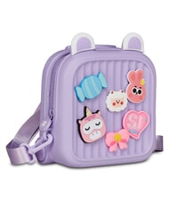 SJGANG GIRLY PINS Mini mochila con broches extra&iacute;bles lavanda inglesa - Mochilas Escuela & Tiempo Libre - 2