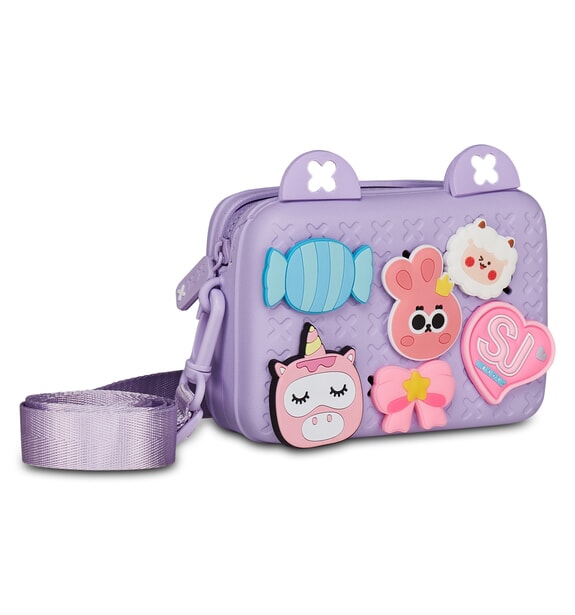 GIRLY PINS Bolso de hombro lavanda inglesa - Bolsas y accesorios  ni&ntilde;os