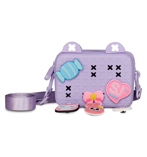 GIRLY PINS Bolso de hombro lavanda inglesa - Bolsas y accesorios  ni&ntilde;os