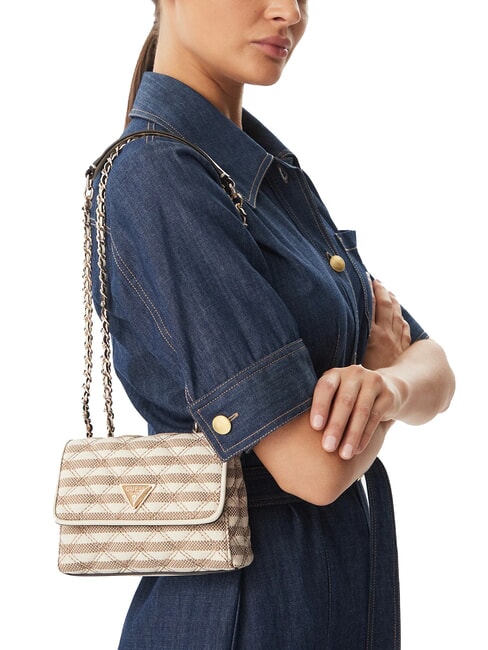 GIULLY 2 Minibolso doble portabilidad gris oscuro / multi - Bolsos Mujer