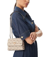 GUESS GIULLY 2 Minibolso doble portabilidad gris oscuro / multi - Bolsos Mujer - 2