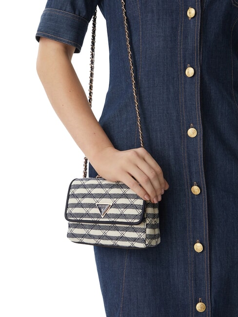 GIULLY 2 Minibolso doble portabilidad navymulti - Bolsos Mujer