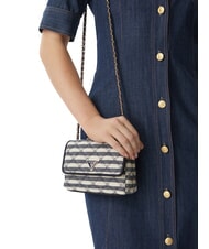 GUESS GIULLY 2 Minibolso doble portabilidad navymulti - Bolsos Mujer - 4