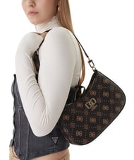 GUESS EMELIE LOGO Bolso de hombro logotipo expreso - Bolsos Mujer - 5