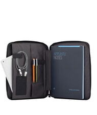 PIQUADRO BRIEF ECOLOGICA Portapapeles hecho de tela reciclada negro - Fundas para tablet & Organizer - 2