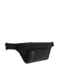 PIQUADRO P16PLUS SPCIAL Ri&ntilde;onera de tela y cuero reciclados negro - Ri&ntilde;oneras - 2