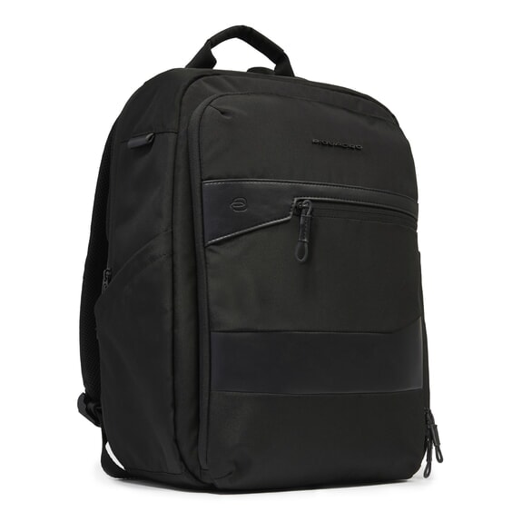 COLLEZIONE SMART BUSINESS Mochila de tela para port&aacute;til de 15,6". negro - Mochilas para port&aacute;til