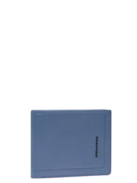 ATLAS Monedero plano de piel para tarjetas y monedas aviaci&oacute;n - Carteras Hombre