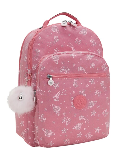 SEOUL Mochila mediana rosa medio - Bolsos Mujer