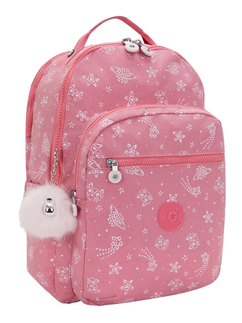 SEOUL Mochila mediana rosa medio - Bolsos Mujer