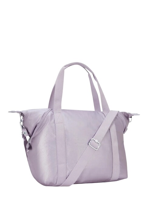 ART Bolso de mano con correa para el hombro. morado claro - Bolsos Mujer