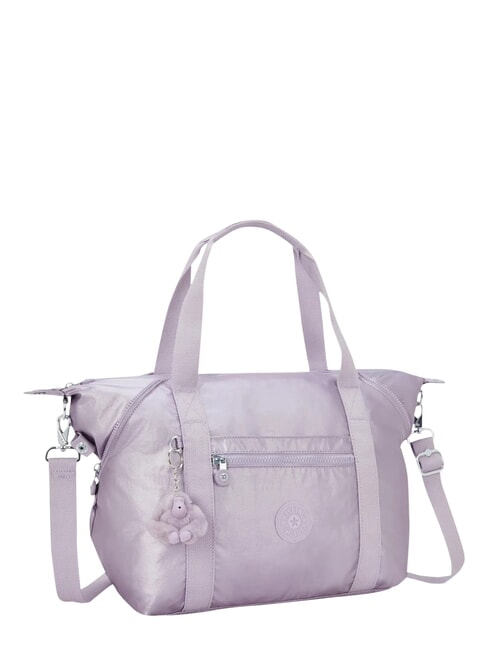 ART Bolso de mano con correa para el hombro. morado claro - Bolsos Mujer