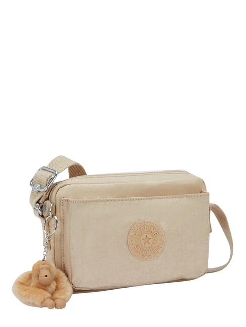 ABANU S bolsa de hombro beige brillante - Bolsos Mujer