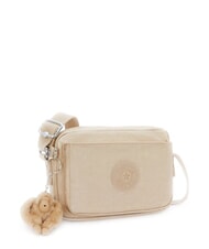 KIPLING ABANU S bolsa de hombro beige brillante - Bolsos Mujer - 4