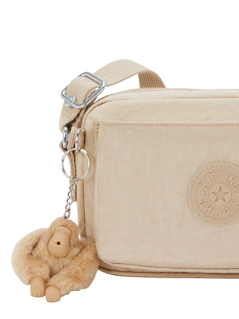 ABANU S bolsa de hombro beige brillante - Bolsos Mujer