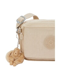 KIPLING ABANU S bolsa de hombro beige brillante - Bolsos Mujer - 6