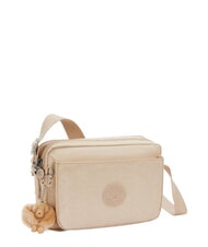 KIPLING ABANU M bolsa de hombro beige brillante - Bolsos Mujer - 3