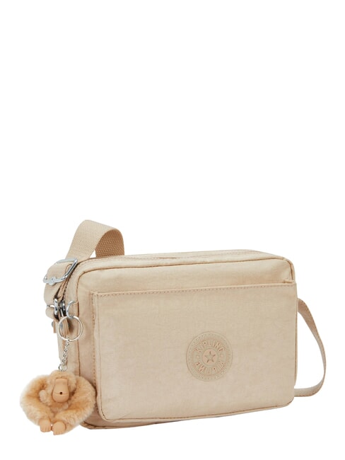ABANU M bolsa de hombro beige brillante - Bolsos Mujer