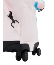 KIPLING NEW ZEA Mochila con carro con carro rosa marino metalizado - Mochilas con ruedas - 5