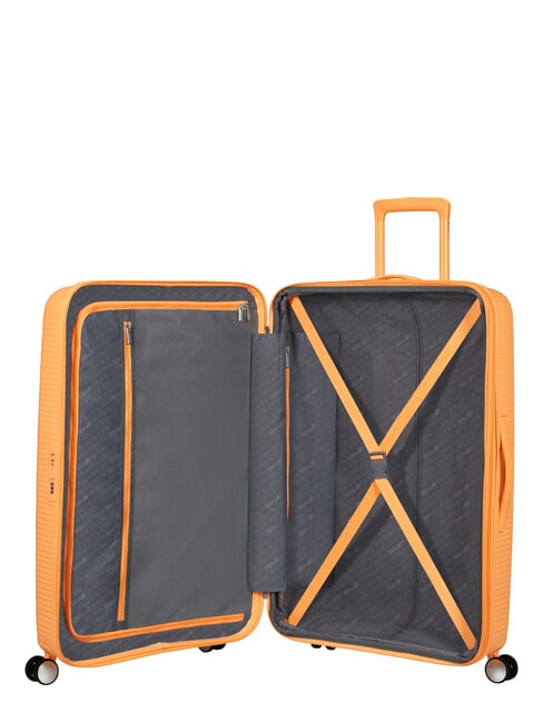 Maletas SOUNDBOX, medida grande, expandible paleta de papaya - Trolley R&iacute;gidos