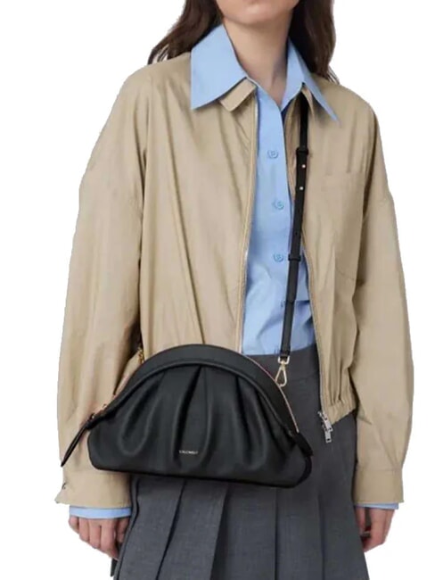 CAMPIONARIO - CHEEK SMOOTH  Bolso bandolera, en piel. negro - Bolsos Mujer