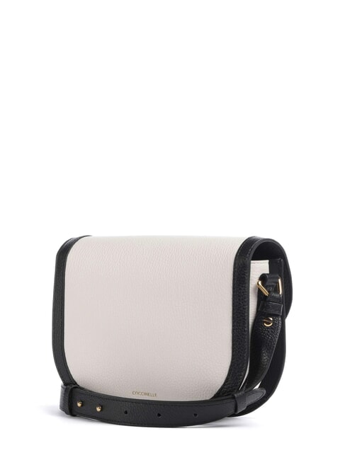 CAMPIONARIO - DEW BICOLOR Minibolso de hombro, de piel. blanco/negro - Bolsos Mujer