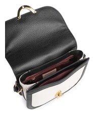 COCCINELLE CAMPIONARIO - DEW BICOLOR Minibolso de hombro, de piel. blanco/negro - Bolsos Mujer - 3