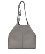 COCCINELLE CAMPIONARIO - BRUME Bolso de hombro de piel gris claro - Bolsos Mujer - 3