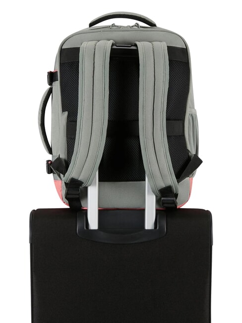 TAKE2CABIN S/M Mochila debajo del asiento de Ryanair Ok salvia/coral - Mochilas Escuela & Tiempo Libre