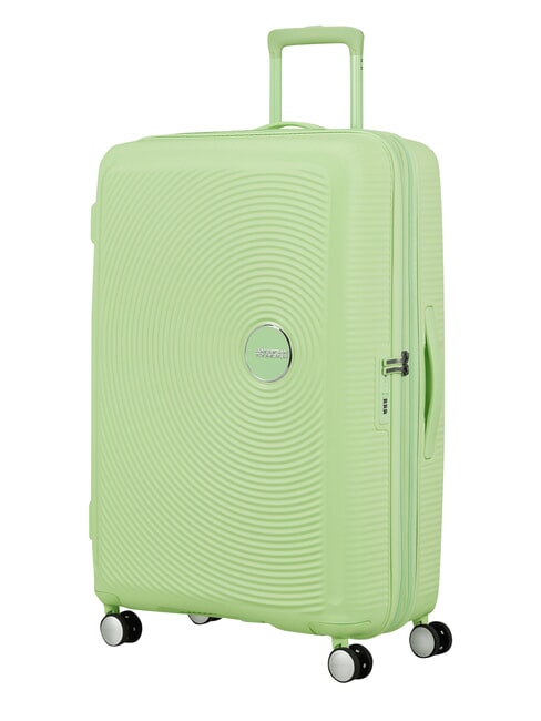Maletas SOUNDBOX, medida grande, expandible kiwi verde - Trolley R&iacute;gidos