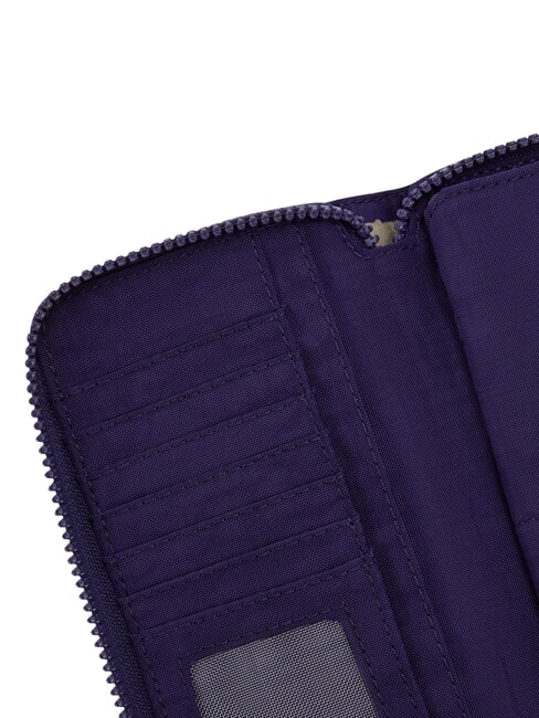 MONEY WORLD Cartera con cremallera azul oscuro - Carteras Mujer