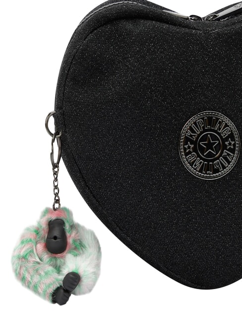 HEARTY Mochila peque&ntilde;a con forma de coraz&oacute;n negro - Bolsos Mujer