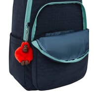 KIPLING SEOUL Mochila grande azul oscuro - Bolsos Mujer - 5