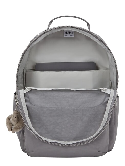 SEOUL Mochila grande gris medio - Bolsos Mujer