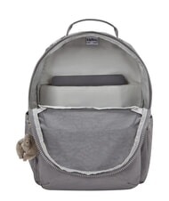 KIPLING SEOUL Mochila grande gris medio - Bolsos Mujer - 4