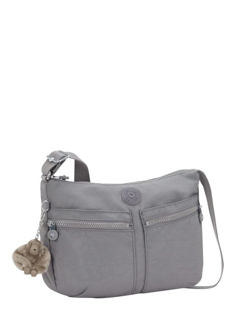 IZELLAH M bolsa de hombro gris medio - Bolsos Mujer