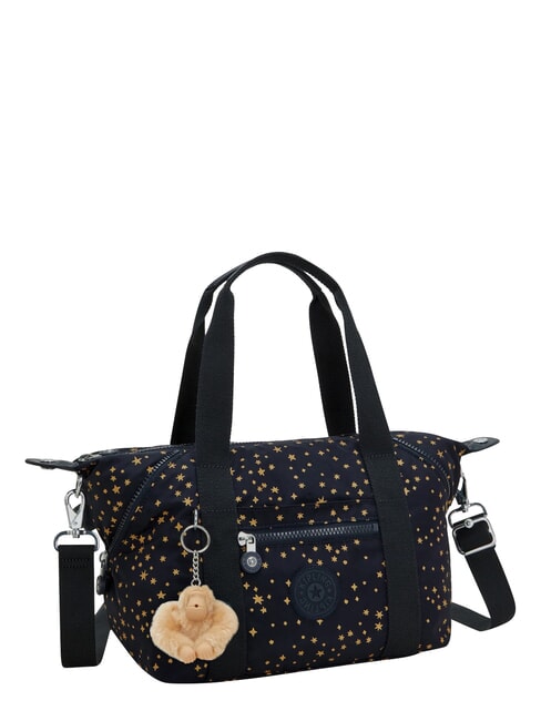 ART MINI PRINT Bolso peque&ntilde;o azul oscuro - Bolsos Mujer