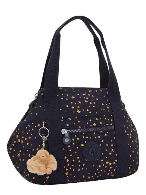 ART MINI PRINT Bolso peque&ntilde;o azul oscuro - Bolsos Mujer
