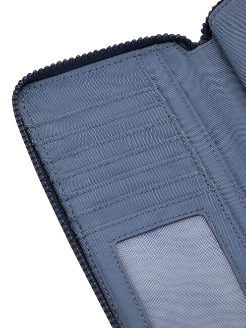 MONEY WORLD Cartera con cremallera amante azul - Carteras Mujer