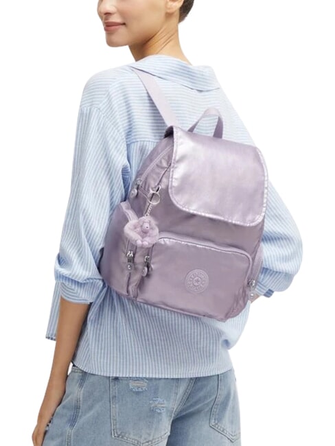 CITY ZIP Mochila con solapa morado claro - Bolsos Mujer